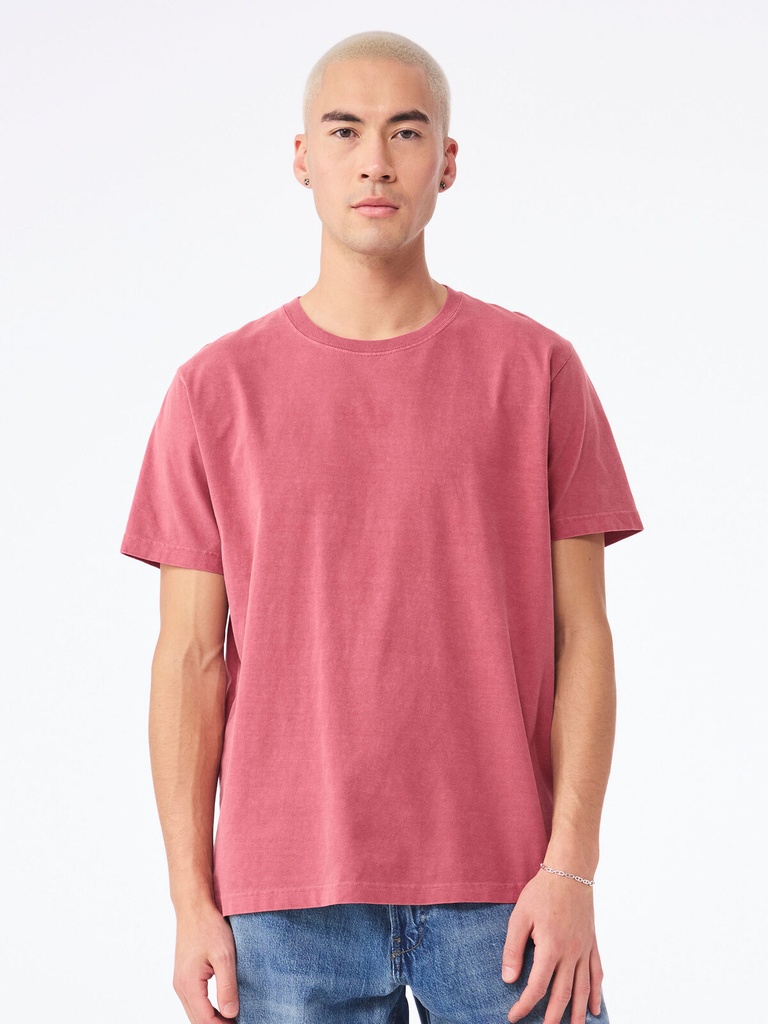 T-shirt unisex in cotone pesante effetto washed dal design vintage