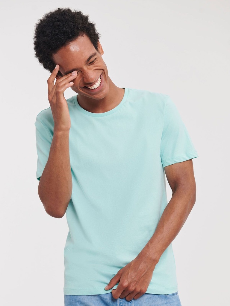 T-shirt uomo in cotone organico ring-spun