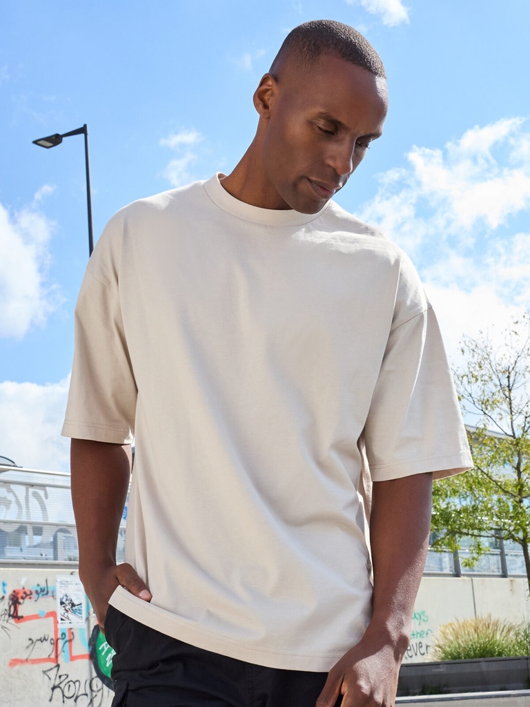 T-shirt oversize in cotone biologico
