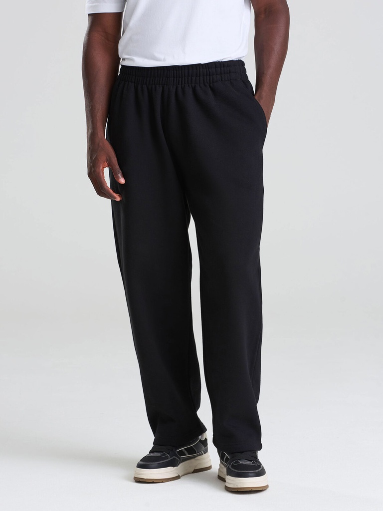 Pantaloni jogger oversize in cotone pesante