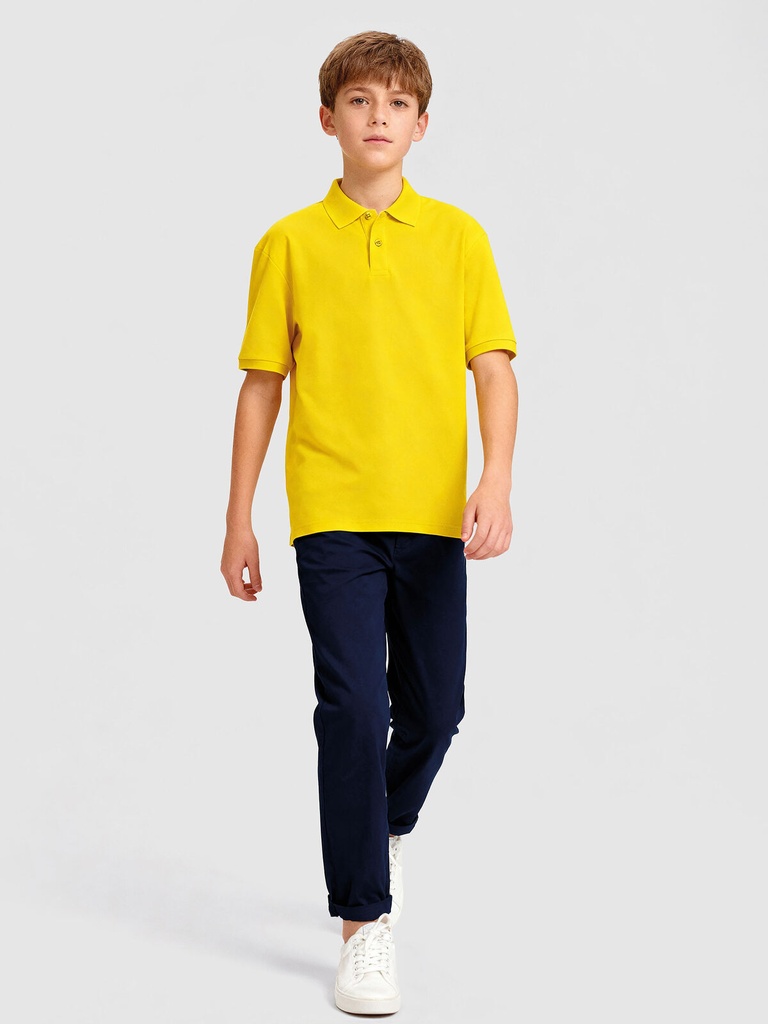Polo in cotone piqué per bambini