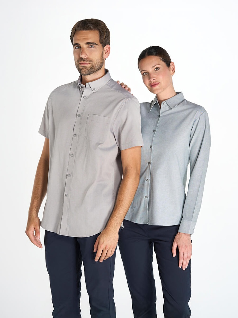 Camicia uomo manica corta oxford
