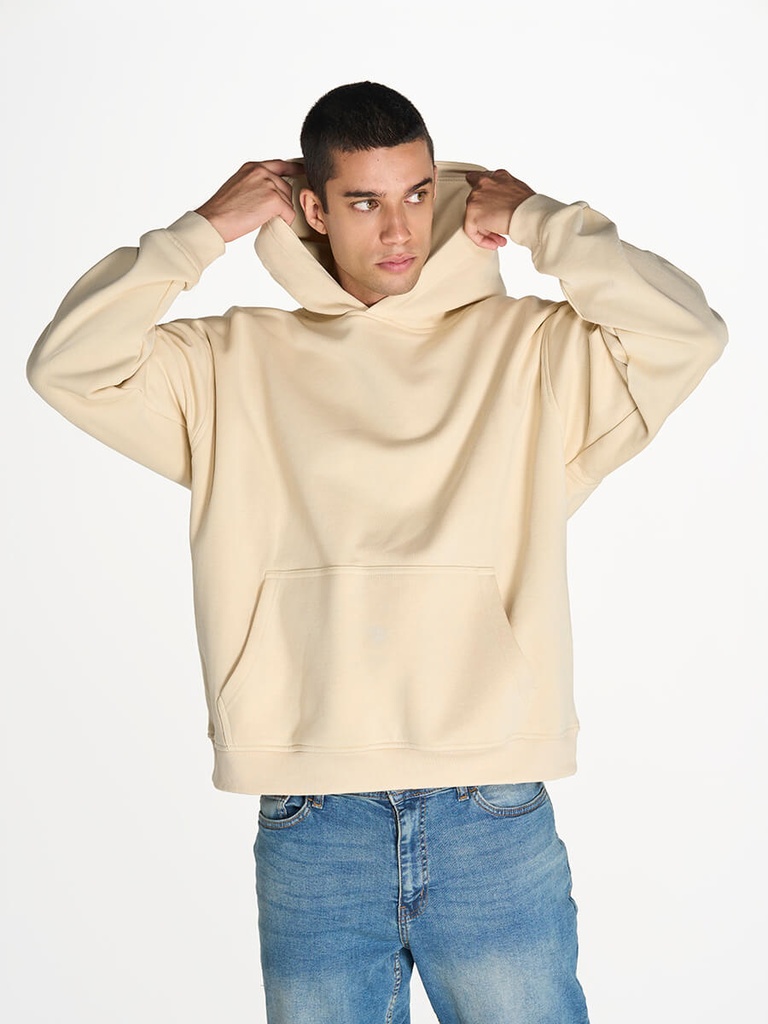 Felpa unisex cappuccio oversize