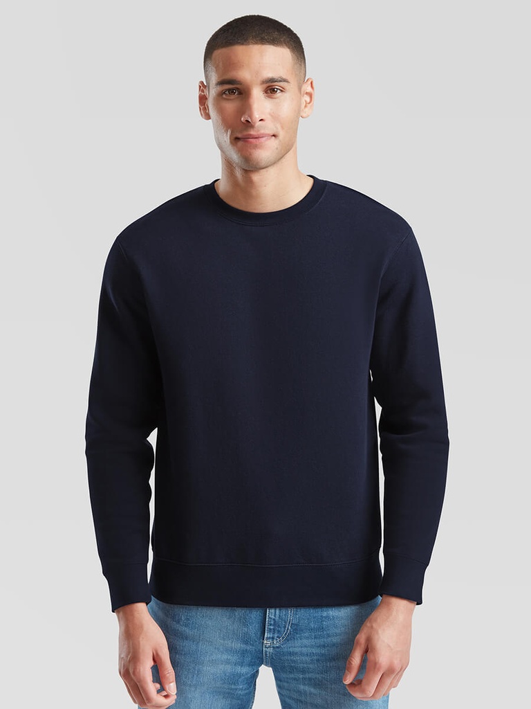 Felpa uomo girocollo premium