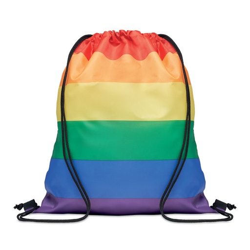[MO6436] BOW - Rainbow RPET Drawstring Borsa