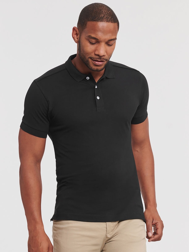 Polo uomo manica corta stretch
