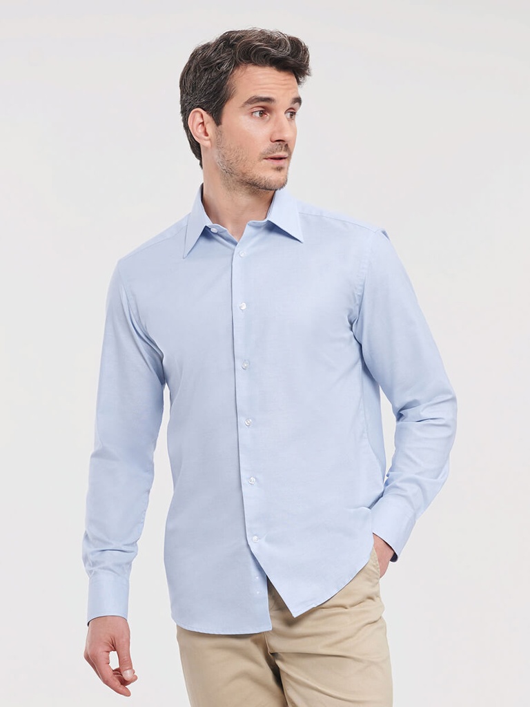 Camicia uomo manica lunga oxford