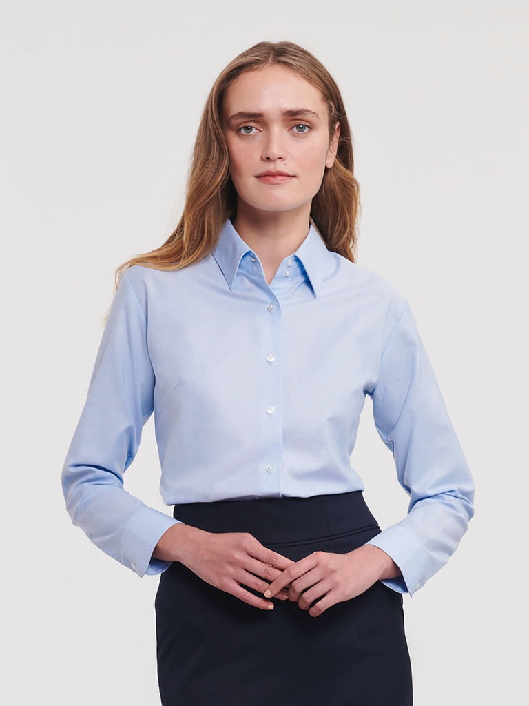 Camicia donna manica lunga oxford