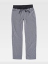 Pantalone cuoco tessuto a quadretti
