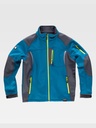 Giacca tecnica antivento e termica con membrana traspirante