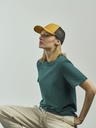 Cappello visiera curva 5 pannelli mesh posteriore