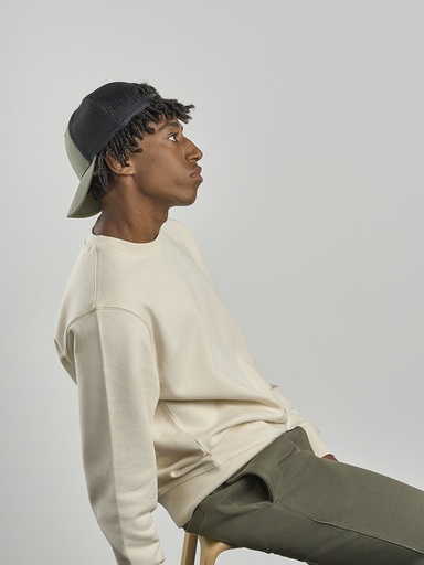 Cappello visiera mid 6 pannelli mesh posteriore