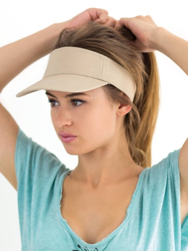 Visiera in cotone leggero