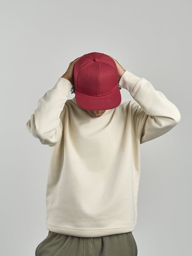 Cappello visiera piatta 6 pannelli