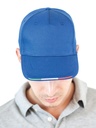 Cappello visiera curva 5 pannelli