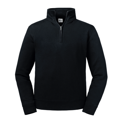 Felpa con collo con zip Authentic