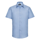 Camicia oxford moderna manica corta uomo