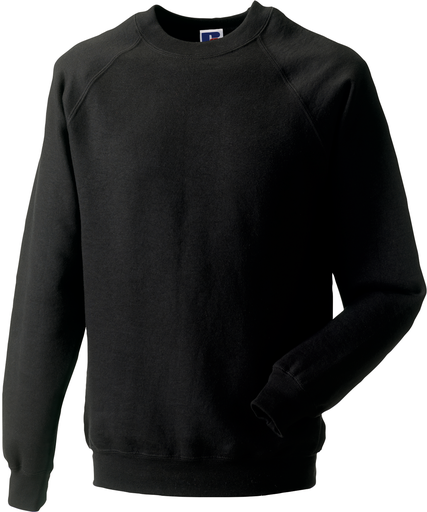 Felpa Classic girocollo con manica raglan