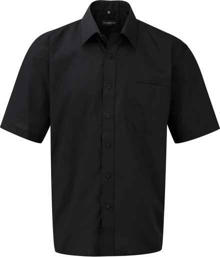 Camicia uomo in policotone popeline manica corta