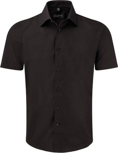 Camicia Stretch attillata maniche corte