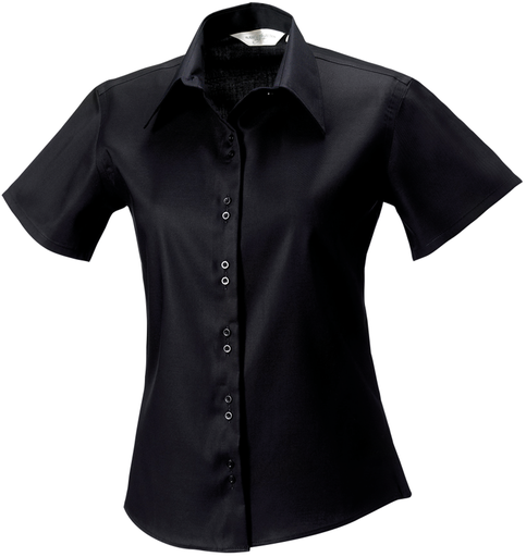 Camicia donna manica corta no-stiro