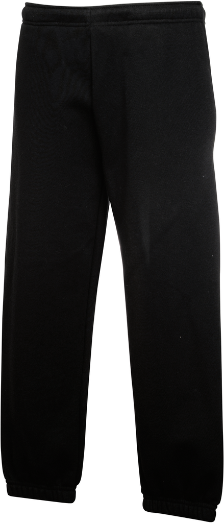 Pantaloni jogging bambino con orli elastici (64-051-0)