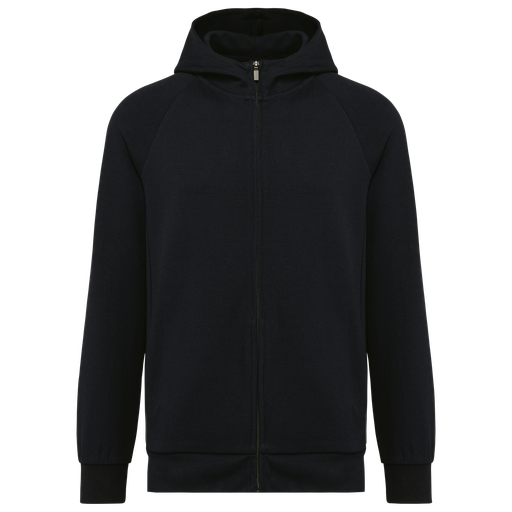 Felpa uomo con zip e cappuccio