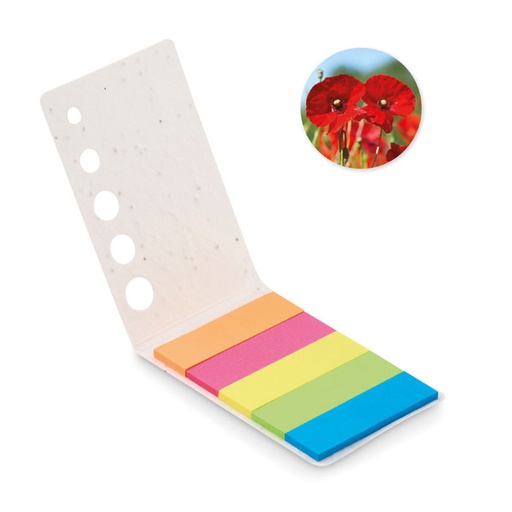 [MO6511] MEMO SEED - Seed Carta Page Markers Pad