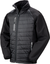 Giacca softshell black compass