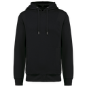 Felpa unisex ecosostenibile con cappuccio NON GARZATA