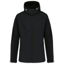 Giacca Softshell con cappuccio staccabile donna