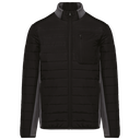 Giacca bimateriale uomo