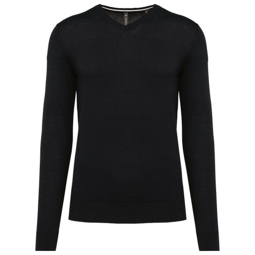 Pullover uomo con collo a V ecosostenibile