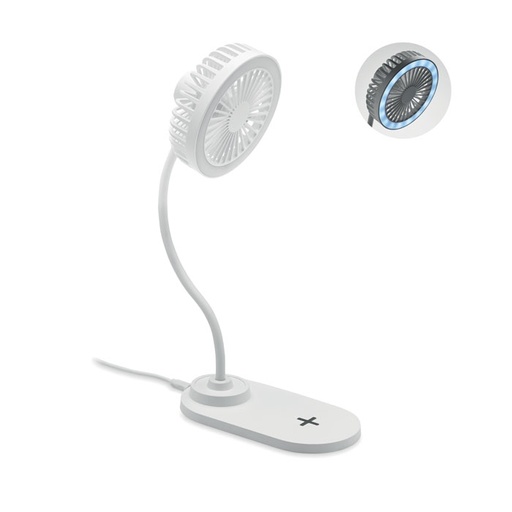 [MO6810] VIENTO - Desktop Caricatore Fan con Leggero