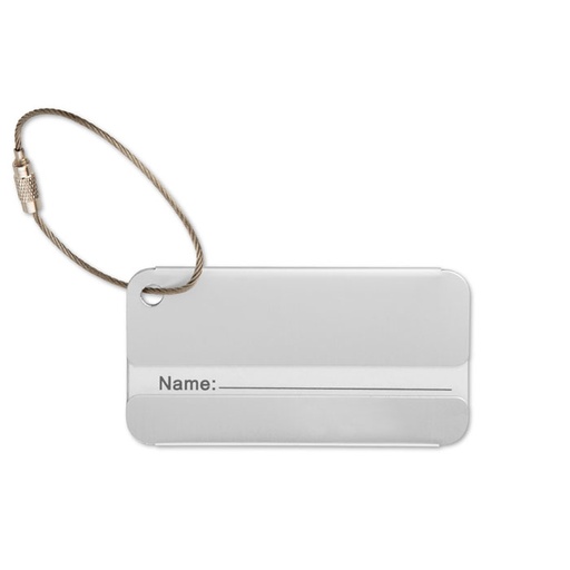 [MO8352] TAGGY - Aluminium Luggage Tag