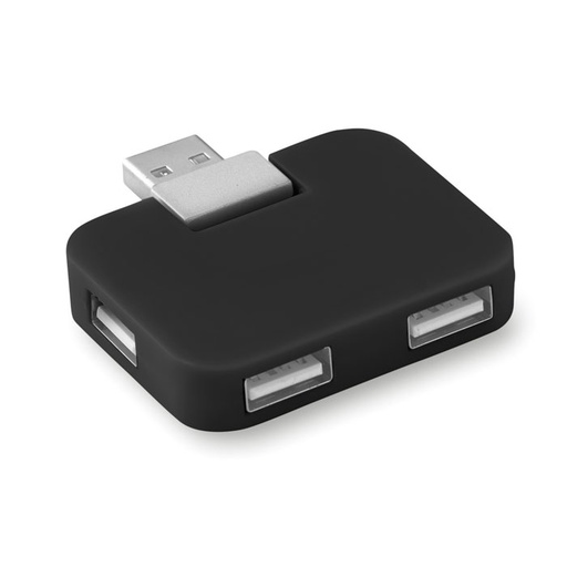 [MO8930] SQUARE - 4 Port USB Hub