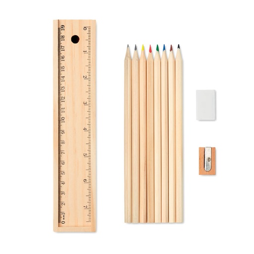 [MO9836] TODO Set - Stationery Set in in Legno Scatola