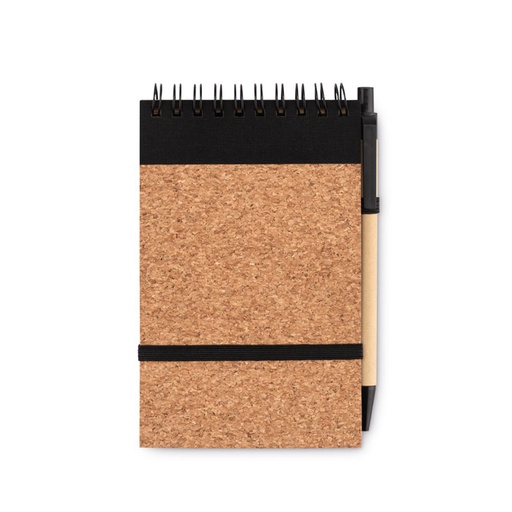 [MO9857] SONORASughero - A6 Sughero Notepad con Penna