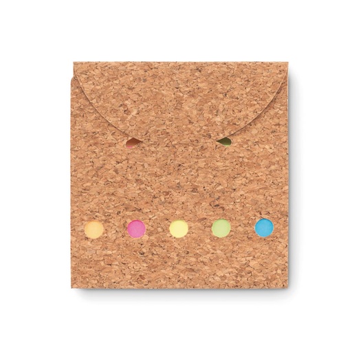 [MO9858] FOLDSughero - Sughero Sticky Note Memo Pad