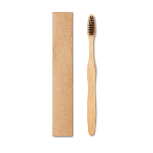 [MO9877] DENTOBRUSH - Bambù Toothbrush in Kraft Scatola