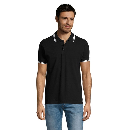 [S00577] SOL'S PASADENA Uomo - Polo Uomo Manica Corta Slim Fit 200g