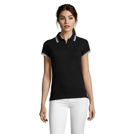 [S00578] SOL'S PASADENA Donna - Polo Donna Manica Corta Slim Fit 200g