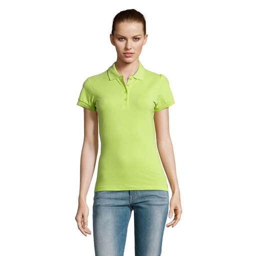 [S11338] SOL'S PASSION - Polo Donna 170g Manica Corta