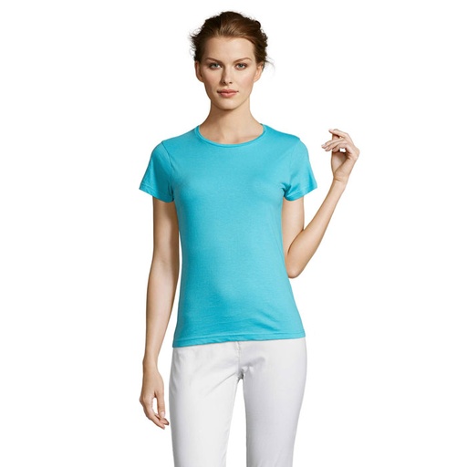 [S11386] SOL'S MISS - T-Shirt Donna Girocollo 150g Manica Corta