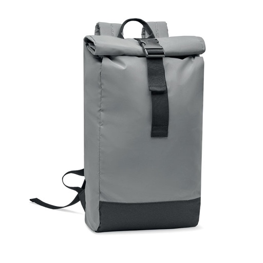 [MO2056] BRIGHT ROLLPACK - Riflettente Rolltop Zaino