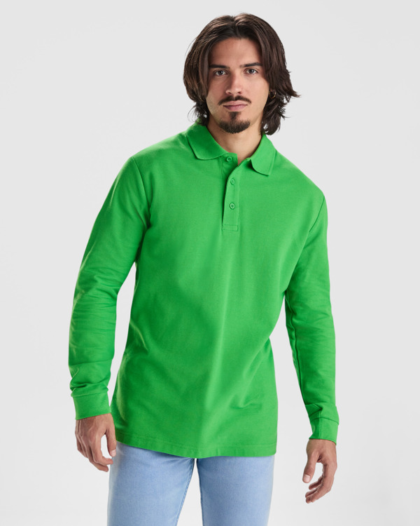 Polo Uomo Manica Lunga ESTRELLA L/S 220g