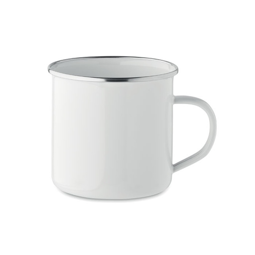[MO2203] PLATEADO L - Enamel Sublimation Tazza 500ml
