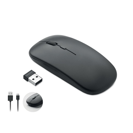 [MO2222] CURVY C - Rechargeable Wireless Mouse