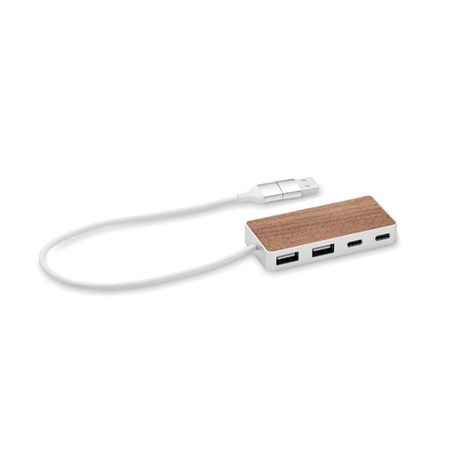 [MO2387] UBAH - USB Hub 4 Ports 27,5 Cm