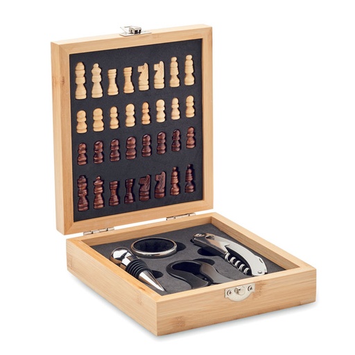 [MO2393] CHESSet - Chess Board Wine Set